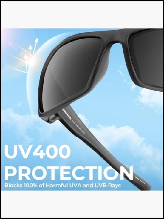 Polarized Sport Sunglasses with PuriVex Coating, Grilamid Frame main image 5